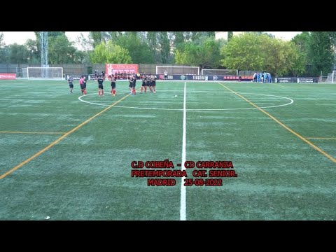 EMF  C.D. COBEÑA  -   C.D. CARRANZA    PRETEMPORADA SENIOR  MADRID      25-08-2022