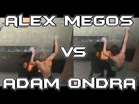 Alex Megos vs Adam Ondra - La Sportiva Legends Only 2014 Comparison