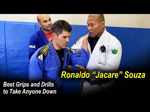 Ronaldo "Jacare" Souza Teaches The Best Grips and Drills To Take Everybody Down In Jiu Jitsu