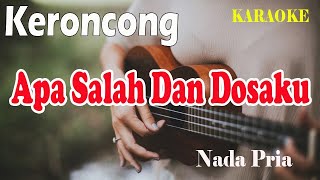 Download lagu APA SALAH DAN DOSAKU KERONCONG ll KARAOKE KERONCONG ll D'LLOYD ll NADA PRIA D=DO mp3 Download lagu APA SALAH DAN DOSAKU KERONCONG ll KARAOKE KERONCONG ll D'LLOYD ll NADA PRIA D=DO mp3
