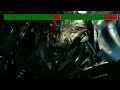 Optimus Vs Megatron TLK With Healthbars