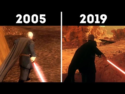 Count Dooku 2005 vs 2019 Version! Old vs New Comparison, Then and Now! - Star Wars Battlefront 2