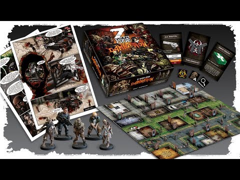 The Purge: # 1377 Z War One: Damnation: A Review and a Comparison to Last Night on Earth and Zombicide