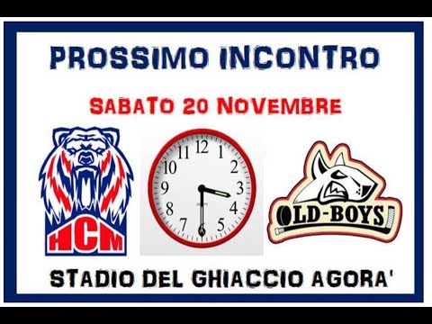 HC Milano Bears - HC Old Boys - IHL Div. 1 2021/21 - 8ª giornata