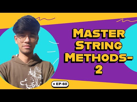 Javascript String Part 2 Functions Methods Ep 60