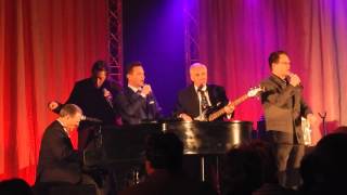 Former Cathedrals members and Pat Barker sing Step Into the Water