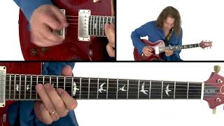 Robben Ford Guitar Lesson - Blues Shufflin&#39; in A Performance - Solo Revolution: Diminished Lines