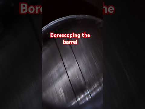 Checking a PROOF Research barrel for problems by borescoping