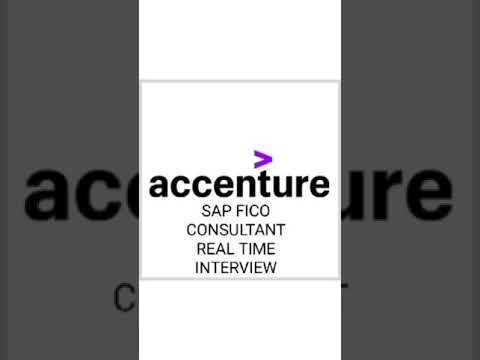 SAP FICO Consultant Accenture Interview Questions