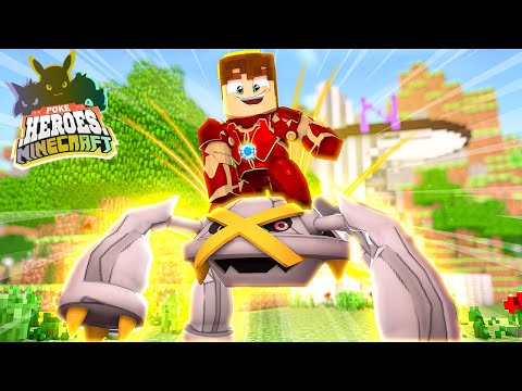 O MELHOR SHINY QUE JÁ PEGUEI NA VIDA!! - POKÉHEROES #07 (Minecraft Pixelmon)