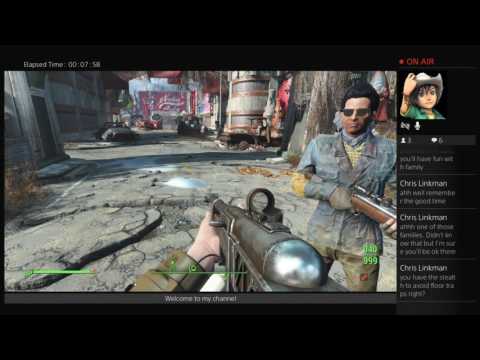 Live Fallout 4 Chat directed play thru with Lady Di Ep14