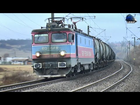 Tren de Marfă Grup Feroviar Român Lângă Beclean pe Someș - 03 Ianuarie 2025