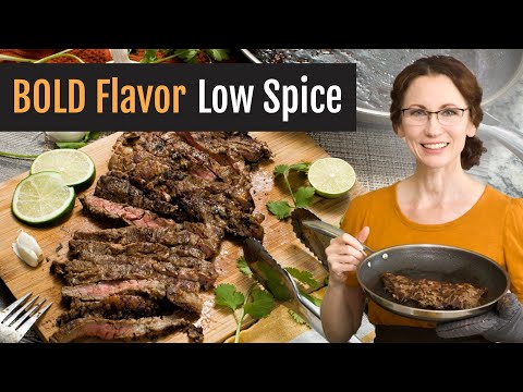 Easy Juicy Carne Asada in Cast Iron Skillet or Hexclad