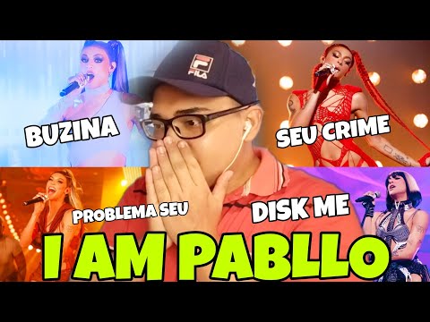 REAGINDO A PABLLO VITTAR - PROBLEMA SEU | DISK ME | SEU CRIME | BUZINA (I AM PABLLO) REACT