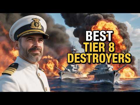 Tier 8 Destroyer Tier List: Speed vs Guns vs Stealth