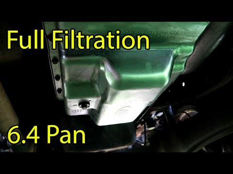 6.4 Powerstroke Transmission filter/pan upgrade
