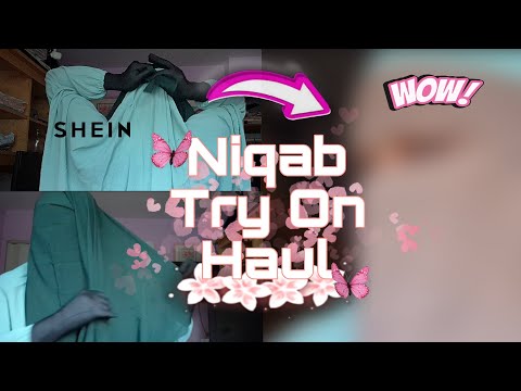 Shein Niqab Try On Haul 🌸