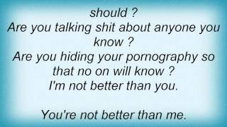 19988 Raised Fist - Different But The Same Lyrics