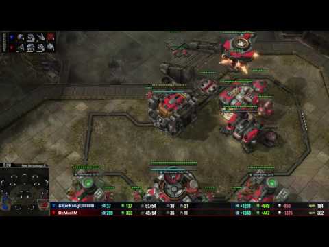 Starcraft 2 - TvT - DeMusliM vs CripSeil on New Gettysburg