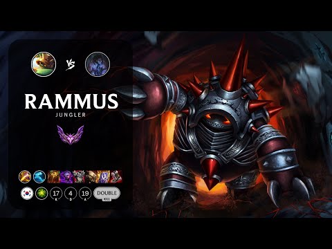 Rammus Jungle vs Sylas - KR Master Patch 12.23