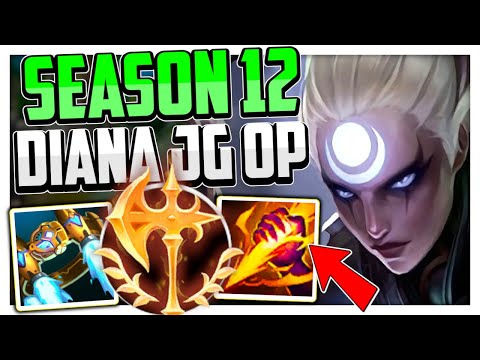 How to Play Diana Jungle & CARRY Season 12 for Beginners Season 12 | League of Legends