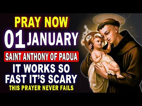 💖POWERFUL PRAYER TO RECEIVE AN URGENT MIRACLE - SAINT ANTHONY OF PADUA🙏