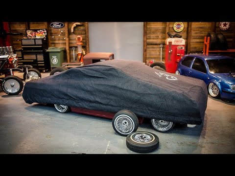 New Redcat SixtyFour Low Pro Tires & Fitted Car Cover, RC LowRider