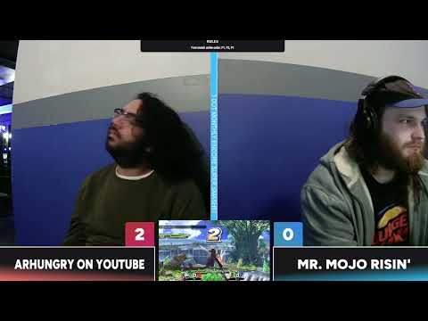 Arhungry on Youtube Vs. Mr. Mojo Risin' Super Smashed Out 16 Losers Quarters