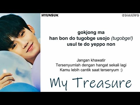 TREASURE - MY TREASURE EASY LYRICS/INDO SUB by GOMAWO