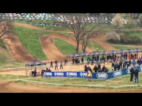 Seitenwagen Motocross Live-Aufnahme 3.DM Aufenau 23.04.2017 - Rennen1