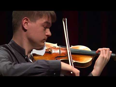 NIKOLA PAJANOVIĆ / Menuhin Competition 2018, Senior first rounds - day 1