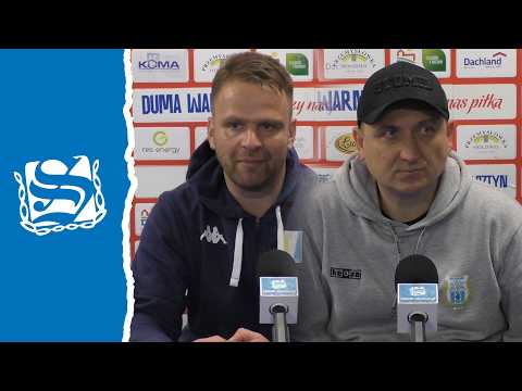 Trenerzy po meczu Stomil Olsztyn - Olimpia II Elbląg 1:0