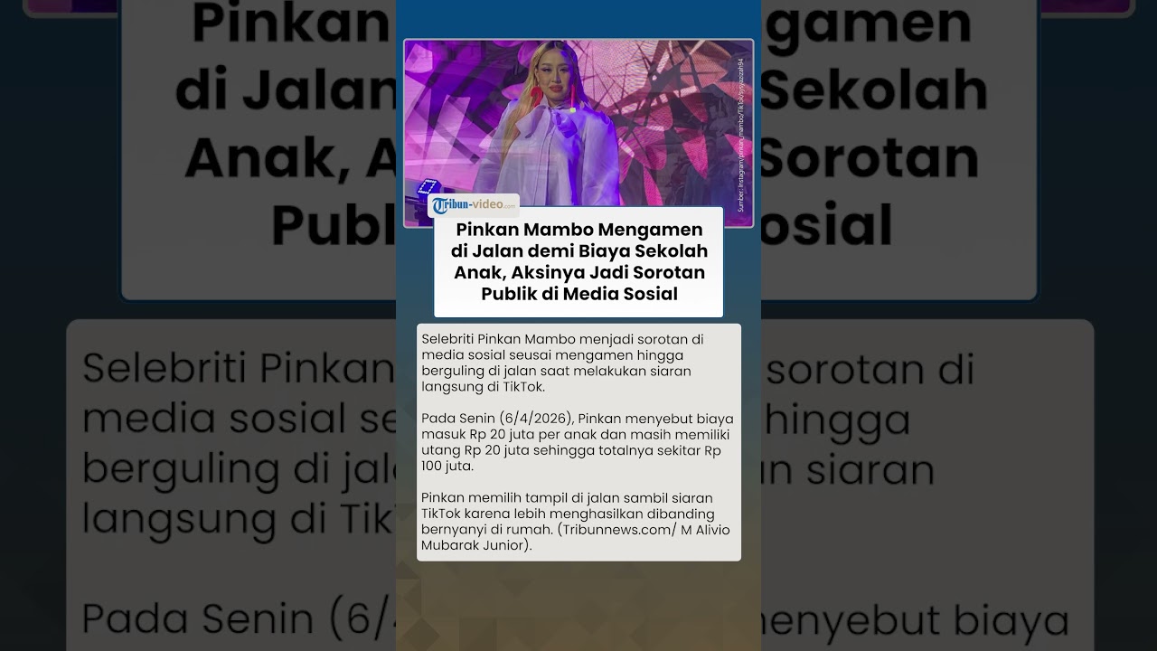 Pinkan Mambo Buka Suara Usai Disorot Publik karena Mengamen di Jalan, Ungkap Alasan di Balik Aksinya