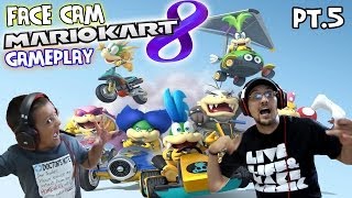 Mario Kart 8 - Mike Gives Up! Star Cup 50cc (Dad & Son Let's Play Pt. 5)