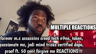 ASSASSINS CREED FOREVER MC, JEDI MIND TRICKS CERTIFIED DOPE, PROOF FT. 50 CENT FORGIVE ME REACTIONS