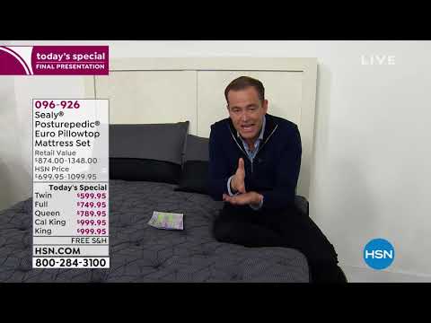 HSN | Home Sweet Home - Sealy Mattresses 04.27.2021 - 10 PM