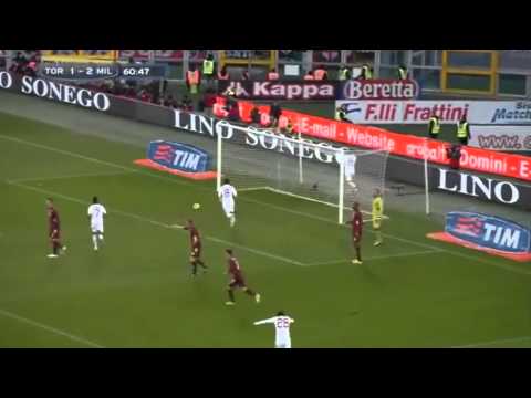 Giampaolo Pazzini GREAT Goal Vs Torino 2-4 9/12/12 HD