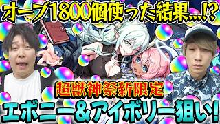 【モンスト】M4タイガー桜井&宮坊の超獣神祭ガチャ！新限定エボニー＆アイボリー狙いで引いていく