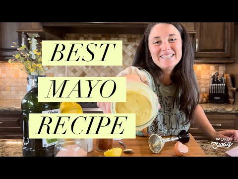 Best Easy Mayonnaise Recipe +secret ingredient