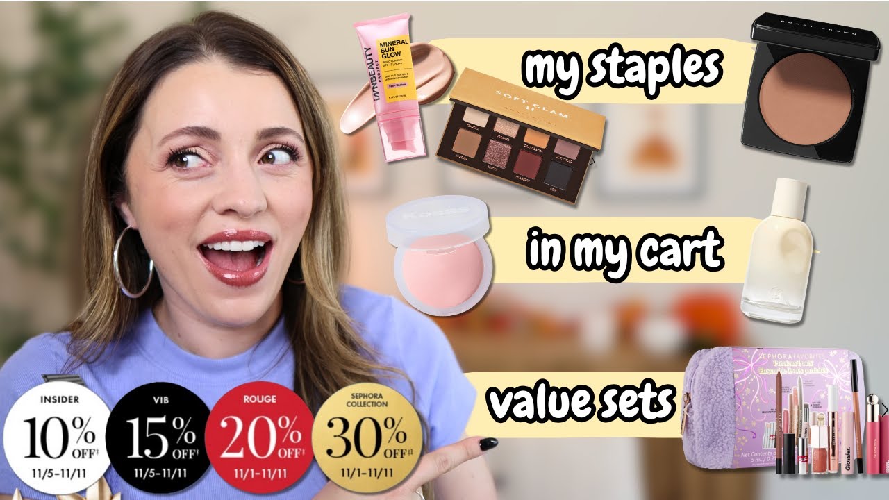 The Sephora Savings Event 💄 You should consider trying these!