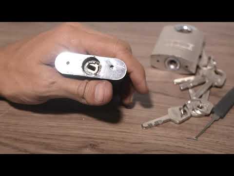 ABRIR CANDADOS de Seguridad en SEGUNDOS  APERTURA Y DESPIECE de candado (sin llave