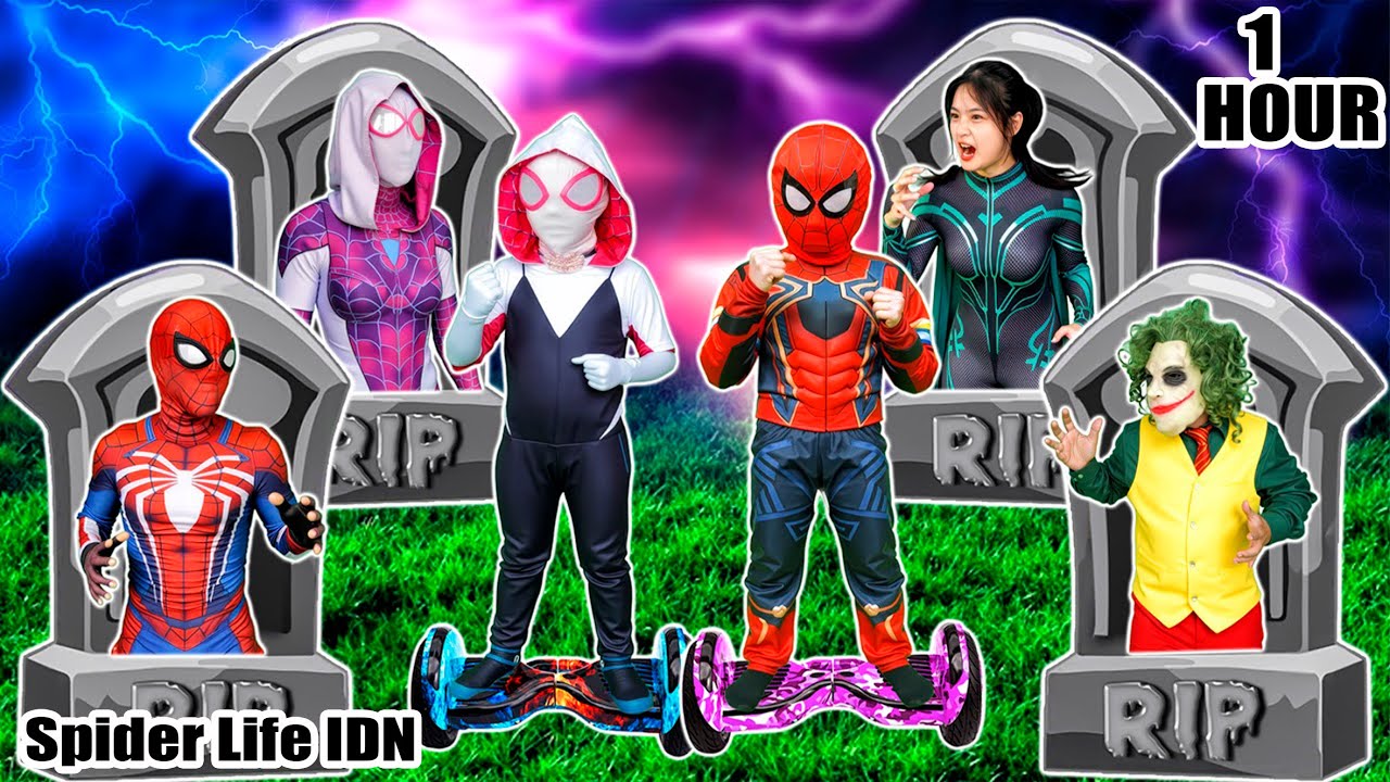 KID SPIDER-MAN berubah menjadi GIANT SPIDER-MAN dan membalas dendam kepada JOKER😱🕷