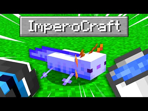 TROVO L'AXOLOTL BLU RARO NEL MIO MONDO - ImperoCraft Ep. 128