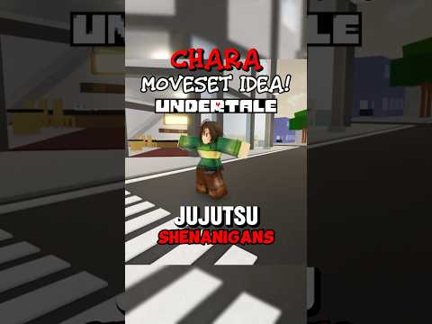 Chara moveset idea in JJS (skill builder) Tutorial ⬆️