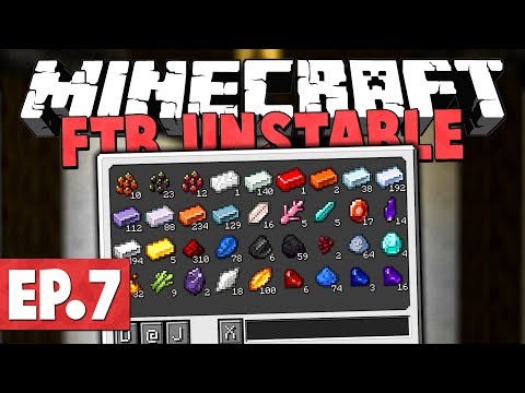 Minecraft FTB Unstable 1.14 | DIGITAL STORAGE! #7 [Modded Minecraft 1.14]