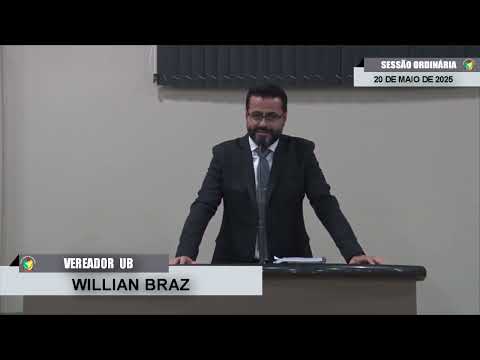 CMBTE - USO DE TRIBUNA PELO VEREADOR WILLIAN BRAZ - UB.