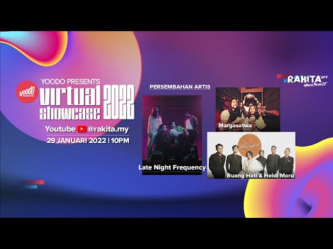 MARGASATWA, RUANG HATI & HEIDI MORU, LATE NIGHT FREQUENCY - YOODO PRESENTS: VIRTUAL SHOWCASE 2022