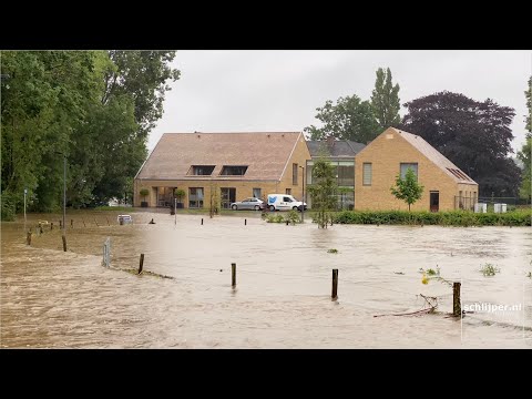 Meerssen Maastrichterweg Flooded - July 15, 2021 17:26