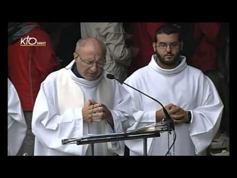 Chapelet à Lourdes