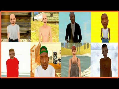 The virtual classes of CJ junior and Gilipollitas - GTA San Andreas Talking.